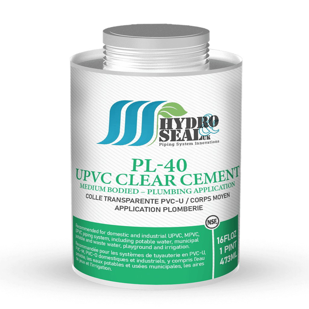 Low VOC PVC PL-40 Clear Medium Bodied Cement